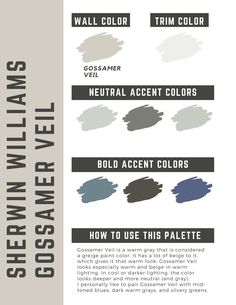 the different shades of paint that are used in this painting project, and how to use them