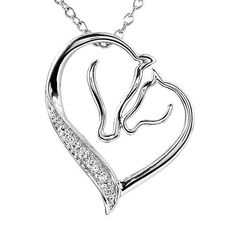 REEDS Jewelers - ASPCA TenderVoices Diamond Horse Love Pendant 1/20ctw. $69.99 Equine Jewelry, Country Jewelry, Cowgirl Bling, Equestrian Jewelry, Looks Country, Horse Jewelry, Love Pendant, Western Jewelry, Horse Love