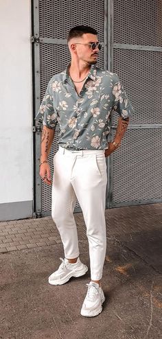 Best Casual Outfits, Classy Outfits Men, Chic Summer Outfits, Cool Summer Outfits, Street Style Outfits Men, Mens Casual Dress Outfits