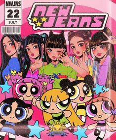 Coquette Pics, Pop Fanart, Kawaii Drawing, Anniversary Scrapbook, Girl Pfp, Powerpuff Girl, Pop Posters, New Jeans Style, The Powerpuff Girls