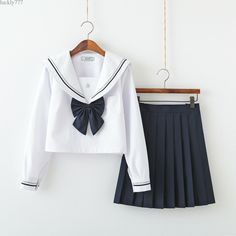 Fitted School Uniform Skirt, School Uniform Sets With Long Sleeves, Cotton School Uniform Sets, Cotton School Uniform Skirt For School, Summer School Uniform Pleated Skirt, Preppy Cotton School Sets, Fitted School Uniform Mini Skirt, Fitted Preppy Skort For School, Preppy Fitted Skort For School