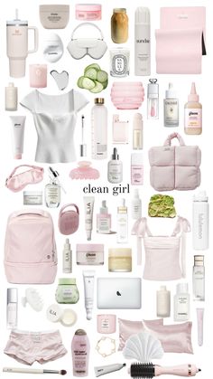 clean girl aesthetic. Teen Christmas Wishlist, Cute Christmas Ideas, Beauty Routine Tips, Clean Girl Aesthetic, Pink Girly Things, Glow Up Tips