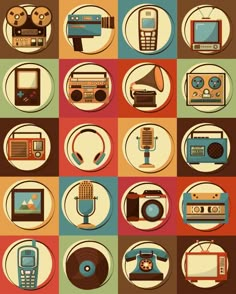 an assortment of different types of electronic devices