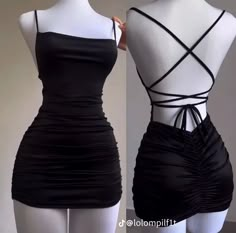 Petite Jumpsuit, Prom Dress Inspiration, Edgy Outfits, Black Dresses, Fancy Dresses, Outfits For Teens, Gorgeous Dresses