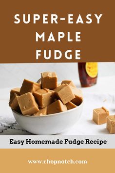 This Super-Easy Maple Fudge is easy homemade fudge recipe to try! Did you know you only need 3 ingredients to make the most mouthwatering maple fudge? That’s right! This maple candy recipe calls for 3 ingredients I bet you already have on hand. #Fudge #FudgeRecipe #MapleFudge #EasyDessert Maple Candy Recipe, Maple Walnut Fudge Recipe, Easy Homemade Fudge, Homemade Fudge Recipe, Canadian Dessert, Fast Easy Desserts, Marshmallow Desserts