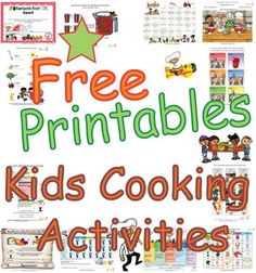 Healthy Daily Meals, Kids Cooking Activities, Free Printables For Kids, Cooking In The Classroom, Lunch Box Bento, Fire And Blood, Healthy Activities, Cooking Classes For Kids