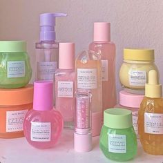 Skincare Inspiration, Glow Recipe, Perfect Skin Care Routine, Skincare Organization, Skin Care Items