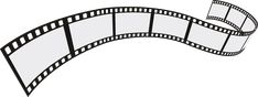 an image of a film strip that is cut out to show it's motion