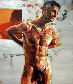 11 Andrew Salgado - gluecksbringer-vereins Webseite! Masculine Art, Male Body Art, Figurative Kunst, Art Of Man, Queer Art, Abstract Painters, Naha, Gay Art, Male Art