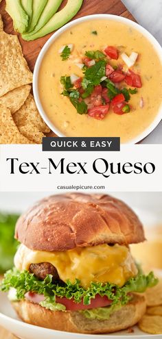 the tex - mex quesadilla is an easy and delicious appetizer