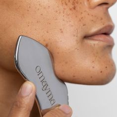 A stainless steel face sculpting tool inspired by the powerful Chinese skin ritual of gua sha. Gua Sha Stainless Steel, Stainless Steel Gua Sha, Face Sculpting, Organic Skin Care Brands, Face Tools, Gua Sha Tools, Massage Room, Skincare Tools, Celebrity Makeup Artist