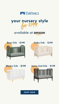 Complete your nursery room with DaVinci cribs that suit your style and your budget. Whether you need nursery ideas for a boy nursery, girl nursery, or gender neutral nursery, explore decor and baby furniture of any style, at the perfect price. From modern to contemporary, shop DaVinci cribs at Amazon — and enjoy free shipping with Prime. Davinci Crib, Explore Decor, Mom Core, Baby 2024, Twin Nursery, Baby Joey, Baby Nursery Inspiration, Nursery Girl, Social Life Hacks