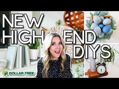 the new high end diy's for dollar tree, dollar tree vases and more