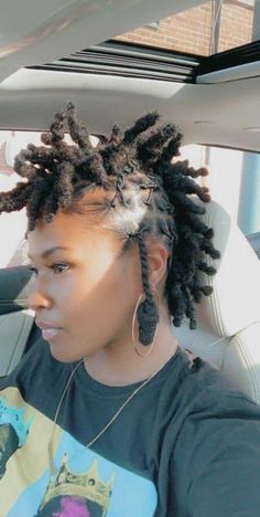 Short Dread Styles, Short Dreads, Short Locs, Loc Hairstyles