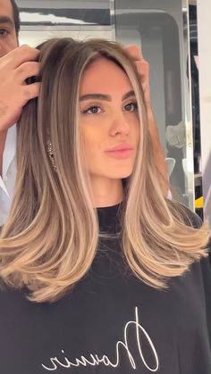 Hair References, Balayage Blonde, Hairstyles For Layered Hair