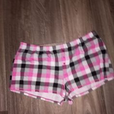 Jenni By Jennifer Moore Pink Plaid Cotton Pajama Shorts Size Large 100% Cotton Sleep Shorts New Without Tags Never Worn Essential For Any Wardrobe Sweat Set Outfits, Shorts Sleepwear, Shorts Pajamas, Cotton Pajama Shorts, Hat Aesthetic, Workout Beginner, Pink Flannel, Fleece Pajama Pants, Pyjamas Womens