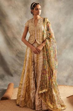 Palazzo And Top, Kalamkari Dupatta, Buy Gold And Silver, Bridesmaid Saree, Elephant Pants, Indian Inspired, Indian Ethnic Wear, Pakistani Outfits, Buy Gold