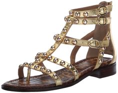 PRICES MAY VARY. Sam Edelman Estella The Estella studded gladiators are a prime pick to take you from warm weather to transitional temperatures. These sandals look equally amazing with shorts and a slimline tank as they do with capris and an oversized lightweight sweater. Heel Height: 0.75 Inches Closure: Zipper Studded Gladiator Sandals, Baby Luggage, Luggage Brands, Fashion Toys, Lightweight Sweater, Outdoor Woman, Light Weight Sweater, Pharmacy Gifts, Gladiator Sandals