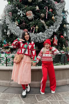 Holiday style | Mommy and me outfits Disney Christmas Outfits, Mother Daughter Photography, Disney Holiday, Christmas Outfits, Mommy And Me Outfits, Disney Christmas