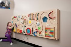 Tactile Activities, Sensory Wall, Sensory Rooms, Sensory Boards, Sensory Room, Home Daycare, Activity Board, Therapy Room, Busy Board