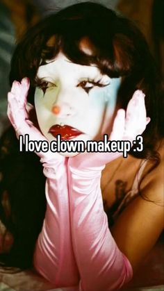 #whispers #clownmakeup #clown #makeup #art #whisper #aesthetic #clowncore #clownaesthetic #clownwhisper Clown Core Aesthetic, Clown Makeup Aesthetic, Clowncore Makeup, Clowncore Aesthetic, Clown Core, Fine People, Clown Halloween, Whisper Aesthetic