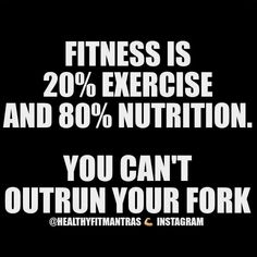 I Need To Exercise But I Have No Motivation 80% Food 20% Exercise Quotes, Nutrition Sportive, P90x, Diet Motivation, Motivation Gym, Nutrition Education