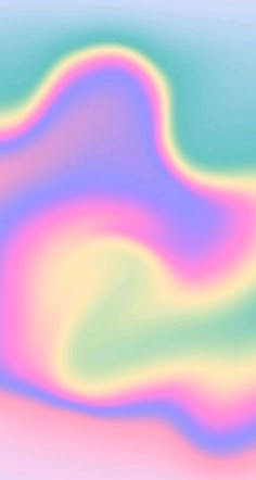 an abstract background with multicolored waves and blue sky in the backround