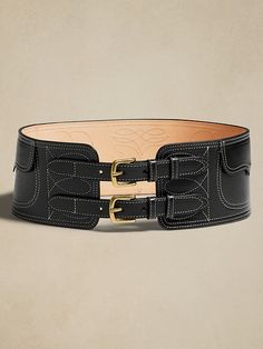 Cerro Leather Waist Belt | Banana Republic Belt Bag Fashion, Western Gothic, Pinterest Predicts, Wide Belts For Women, Wide Belts, Pinterest Trends, Leather Waist Belt, Wide Leather Belt, Wear Necklaces