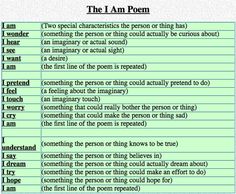 the i am poem is written in two different languages, with one being an adult