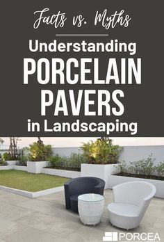 Busting the Myths About Using Porcelain as Pavers	Facts vs. Myths: Understanding Porcelain Pavers in Landscaping Paver Fireplace, How To Lay Tile, Porcelain Pavers, Outdoor Porcelain Tile, Cottage Renovation, Patio Flooring, Concrete Patio, Pool Decks, Backyard Projects