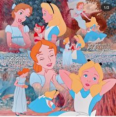 there are many princesses in this cartoon