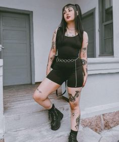 Romper macaquinho all black tattoo girl All Black Tattoos, Black Tattoo, Tattoo Girl, Black Tattoos, Girl Tattoos, All Black, Rompers, Tattoos, Beauty