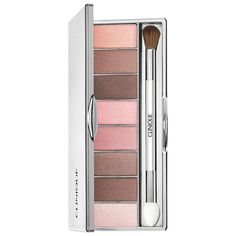 What it is: A deluxe eyeshadow palette with eight versatile shades, from natural-looking to smoky and bold-perfect for creating day and night looks. Ingredient Callouts: Free of parabens, phthalates, and contains less than one percent synthetic fragrance.What Else You Need to Know: This palette brings together eight favorite CLINIQUE shades to mix, match, and layer as you like. Flattering on all skin tones and versatile, too, these shades create natural looks for daytime and depth and dimension Clinique Pink Honey, Clinique Eyeshadow, Wearing Shades, Clinique Black Honey, Honey Pink, Chocolate Covered Cherries, One Percent, Black Honey, Shadow Pictures