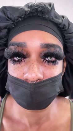 Mega Eyelash Extensions, Wispy Lashes Extensions, Baddie Lashes, Fluffy Eyelashes, Beauty Tech, Faux Freckles