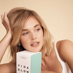 Discover The Ingestible Collagen Brand That Promises To Make Your Skin Glow | British Vogue Collagen Photoshoot, Collagen Advertising, Collagen Sachet, Drinking Collagen, Vida Glow, Science Formulas, Ms Project, Skin Drinks, Collagen Drink