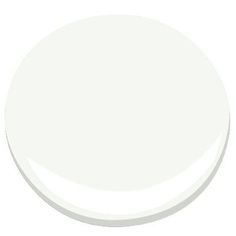 a white round object on a white background