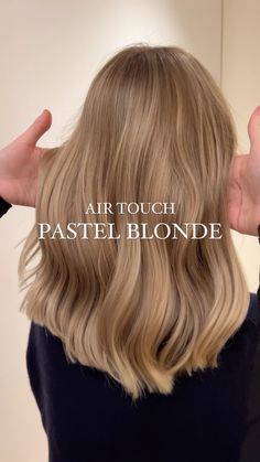 Not Blonde Balayage, Honey Blonde Hair No Highlights, Blonde For Cool Skin Tone Shades, Hair Colors For Dark Blonde Hair, Neutral Medium Blonde Hair, Natural Dishwater Blonde Hair, Pastel Blonde Balayage, Dust Blonde Hair, Beige Blonde With Lowlights