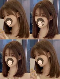 Pretty Hair Cuts, Korean Hairstyles, Short Hair Tomboy, Korean Short Hair, Hair Style Korea, Hair Inspiration Long, Layered Haircuts For Medium Hair, Bangs With Medium Hair, Hair Inspiration Short