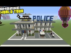 the police station in minecraft