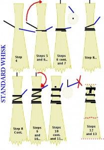 the instructions for how to make an origami style lamp shade with strips and ends