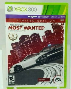 the box art for the game most wanted