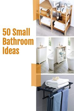 there are pictures of small bathroom ideas on this page in the book, which is also available for purchase