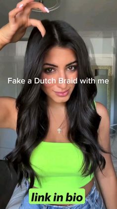 Radiate Beauty: Explore the World of Hairstyle Inspiration Hair Upstyles, Hair Tips Video, Hair Tutorials For Medium Hair, Work Hairstyles, Hair Up Styles, Dutch Braid