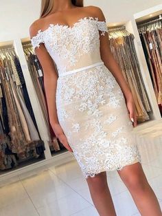 Formal Dresses Graduation, Mini Homecoming Dresses, Prom Dresses Lace, Homecoming Dresses Short, Evening Gowns Formal, Formal Evening Dresses, Lace Applique, Dance Dresses, Mother Of The Bride Dresses