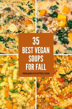 the best vegan soups for fall that are easy to make and packed with veggies