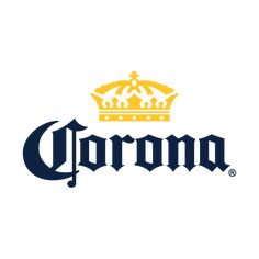 the corona logo with a crown on top