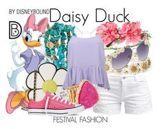 Daisy Inspired Outfits, Daisy Disneybound, Daisy Duck Outfit, Disneybound Outfits, Tennis Shoe Outfits Summer, Classic Disney Characters, Festival Attire