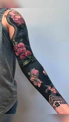 a person with a tattoo on their arm