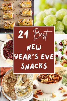 the best new year's eve snacks