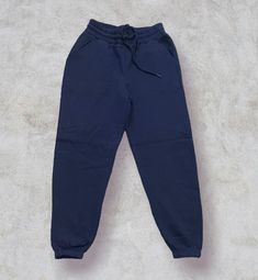 Everyday Joggers in Navy Blue Antique Finds, Comfy Sweatpants, Blue Joggers, Joggers Outfit, Marine Blue, New Wardrobe, Small Waist, Dark Navy, Every Day